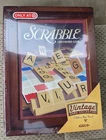 SCRABBLE Vintage Wooden Bookshelf Edition Board Game 2009 Parker Bros NEW Sealed