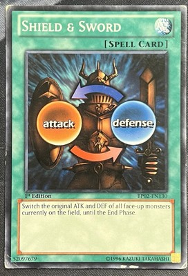 Yu-Gi-Oh! 1st Edition Shield & Sword #BP02-EN130 Mod Play