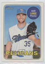 2018 Topps Heritage Minor League Edition Alex Lange #45 8d2