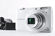 Nikon Coolpix S6500 White Excellent 5 Compact Digital Camera Z3037