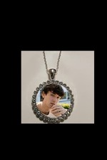 Bryce Hall  pretty rhinestones 925 silver necklace beautiful gift