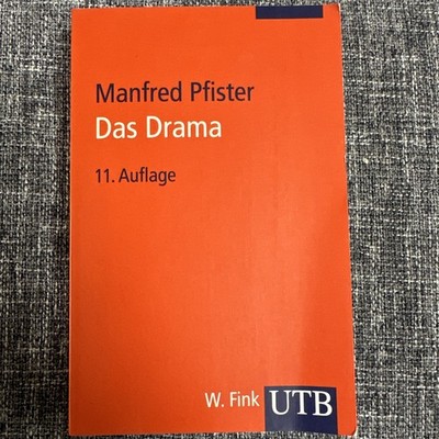Das Drama - Theorie und Analyse  von Pfister, Manfred | Buch | Zustand gut