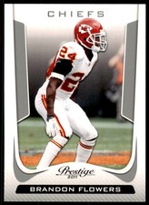 2011 Panini Prestige Brandon Flowers Football Cards #95
