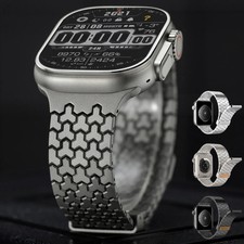 Magnetic Bracelet For Apple Watch Ultra3 49mm SE 11 10 987 Stainless Steel Strap