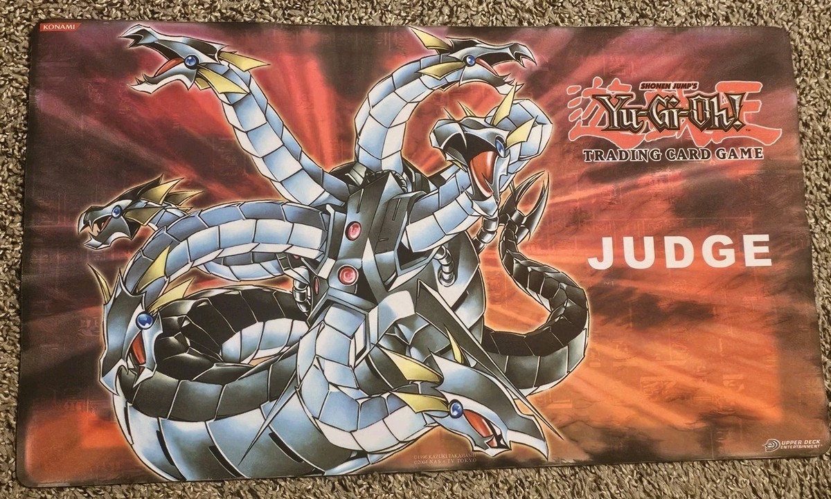 2007 Yugioh Judge Chimeratech Overdragon Cyber Dragon Mat Playmat