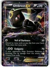 Umbreon EX 55/124 Fates Collide Holo LP/NM Pokemon Card See Photos-e