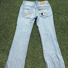 Buckle BKE Jake Straight Jeans Men’s 28x30 Blue Denim Light Wash