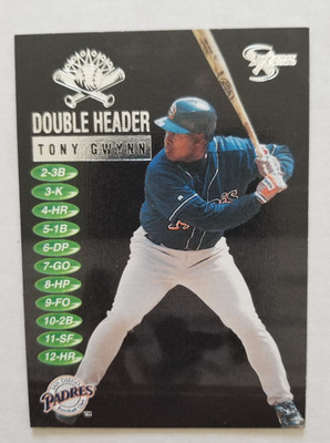 Tony Gwynn 1998 SkyBox Dugout Axcess Double Header #DH18
