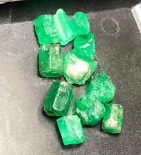 9.95 carat rough emerald facet great from swat pakistan