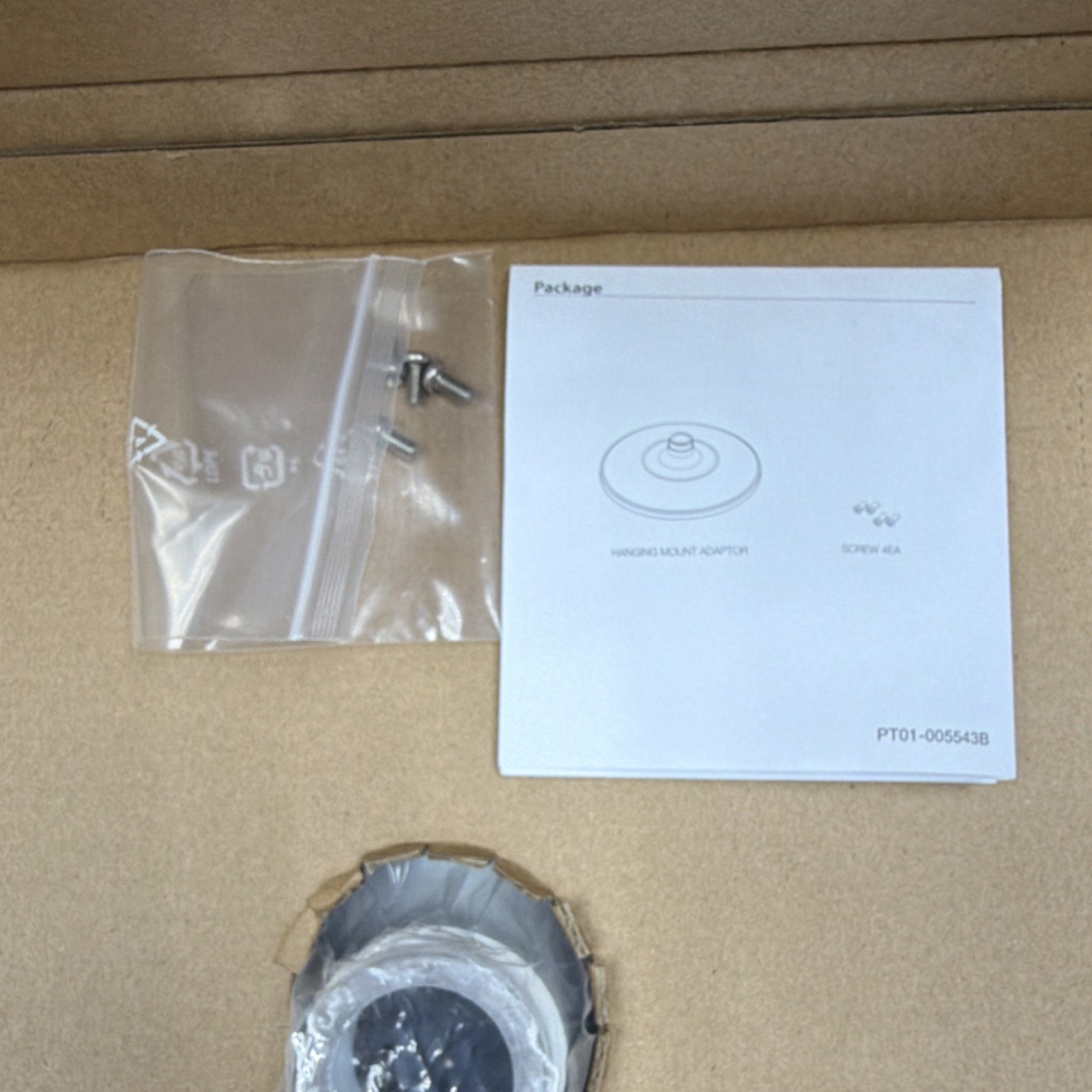 Hanwha Techwin SBP-317HMW White Surveillance Camera Bracket Hanging Mount