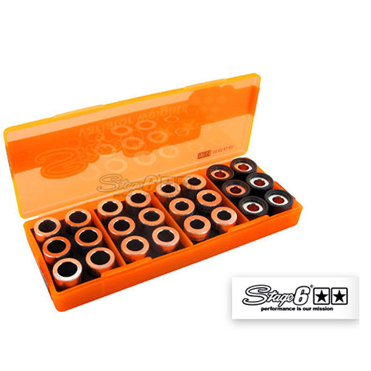 Galets de rechange Stage6 19x15.5 mm pour supprimer les trous au démarrage