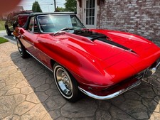 1967 Red Chevrolet Corvette   | C2 Corvette Photo 1