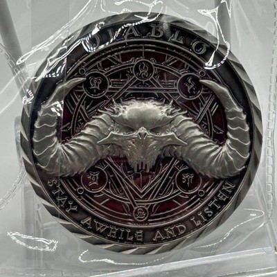Blizzard Diablo Immortal Developer Employee Coin Medal Rare Dev Team 2022 New