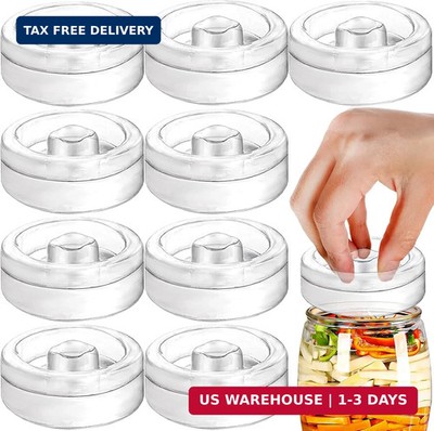 Yesland 9 Pack Fermentation Glass Weights with Easy Grip Handle, Fermentation We