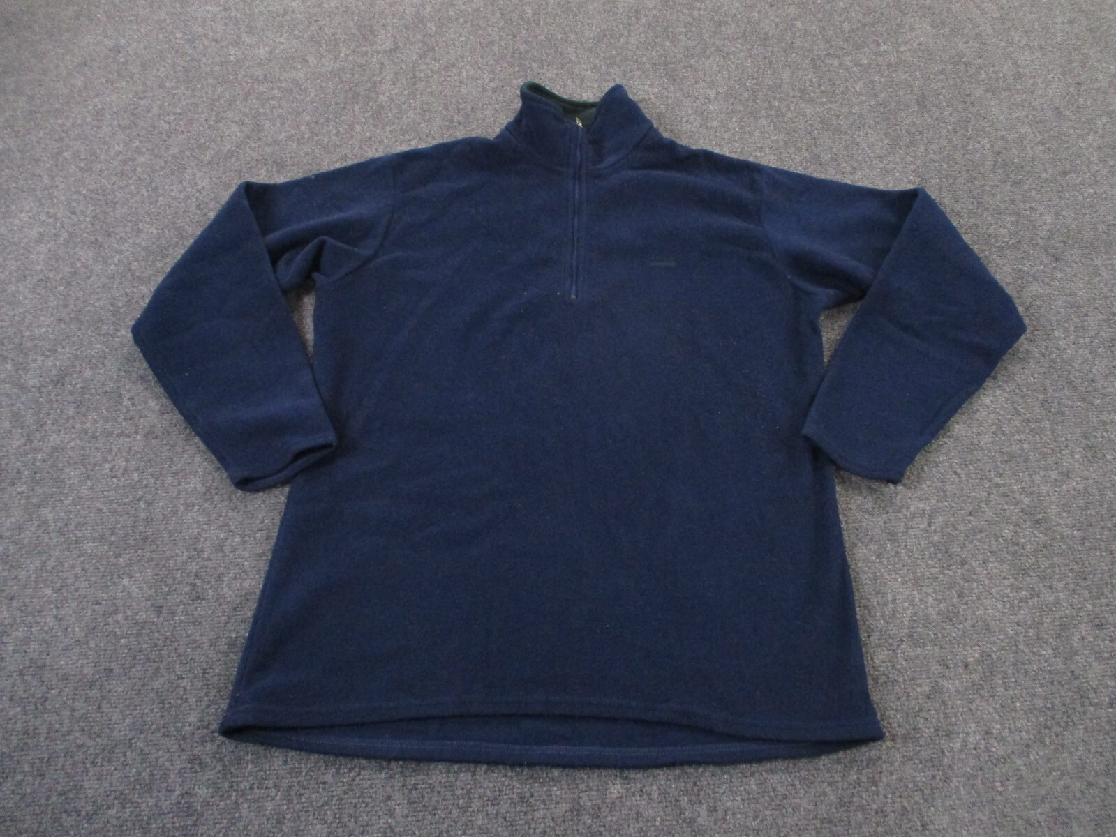 Vintage Patagonia Mens Blue Capilene Fleece Jacket Logo Hiking Outdoor Sweater