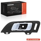 Chrome & Black Interior Door Handle Front Driver Side for Lincoln MKS 2009-2016