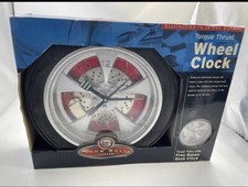 13john Bull Garage Clock Torque Thrust Wheel Clock. 13john Bull Garage Clock Torque Thrust Wheel Clock.