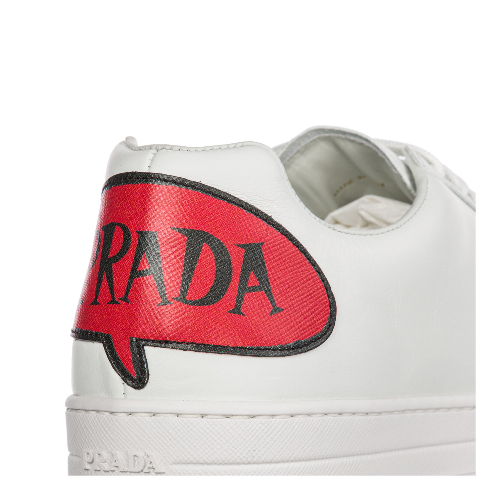 prada logo trainers
