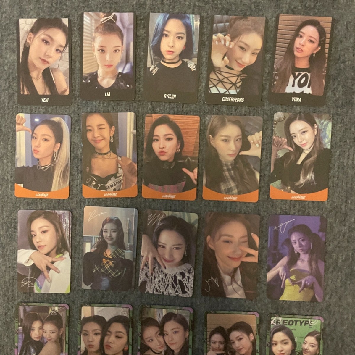 ITZY WANNABE 25 Offiicial Photocards Full Set | eBay