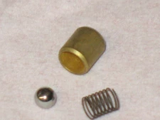 OEM  McCULLOCH 62216 seat, 51945 spring, 100071 ball check valve Mac 33 saw NOS