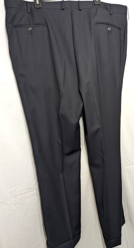 Traje Jack Victor Hombre Seleccionar 2 Piezas Azul Marino Rayas Pratt Modelo Talla 48 PL - Imagen 8 de 11