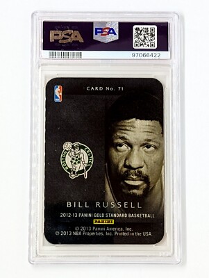 激安大特価，定番人気 Bill Russell NBA 2012-13 Panini Totally