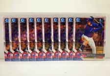 10x LOT 2018 Bowman Chrome 1st Noah Bo Naylor BDC-193 Guardians ROOKIE RC SP L1