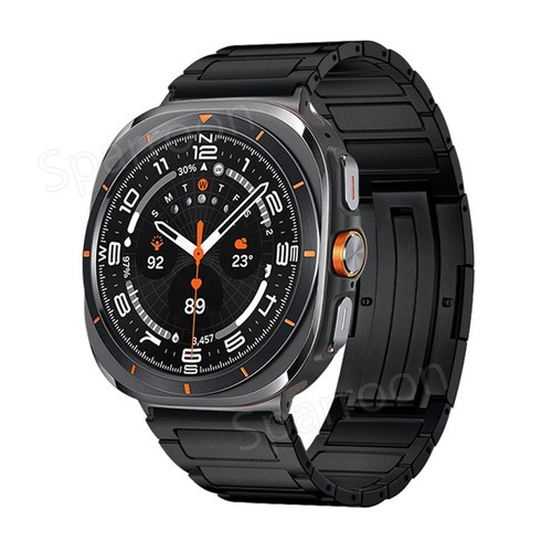 New Luxury Titanium Watch NO Gaps Strap For Samsung Galaxy Watch Ultra 47mm Band - Picture 3 of 19