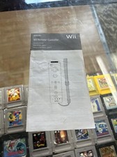 Authentic Original Wii Remote Controller Operations Manual Booklet Only