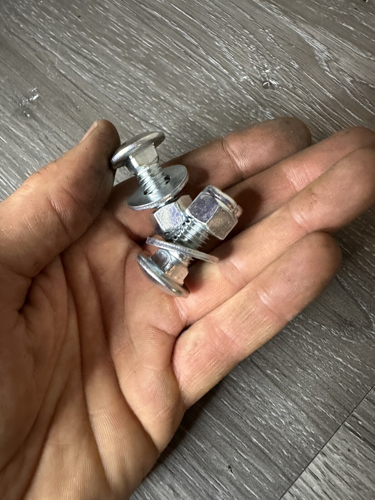 Tristar Trike Bike Rear Axle Assembly Connection Nuts and Bolts