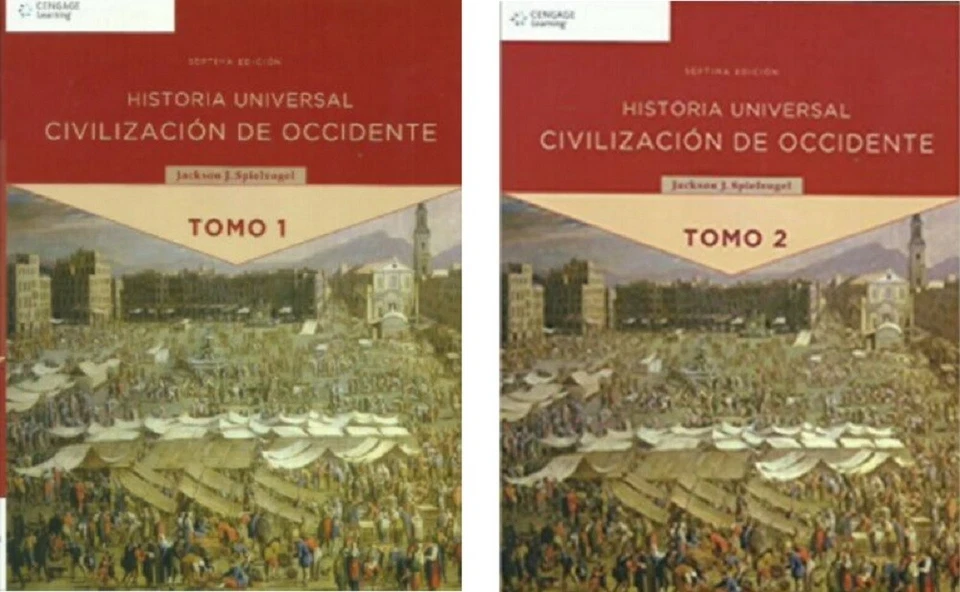 Historia Universal Civilización de Occidente Incluye los 2 Tomos I y II . - Imagen 2 de 2