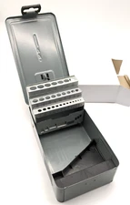 NEW 29pc Metal Drill Index Empty Box-1/16" to 1/2” X 64TH Jobber- Free Shipping