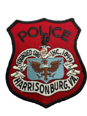 US Harrisonburg Virginia Police Patch | eBay