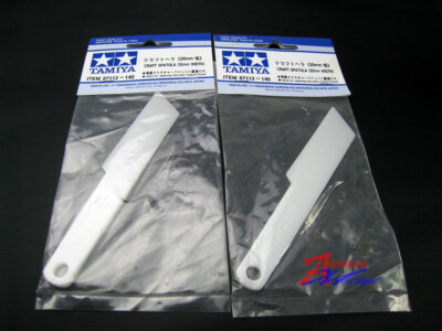 TAMIYA 87112 Model Craft Spatula 20mm width Tool 2pcs Texture Paint Finishing