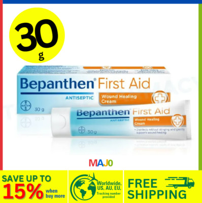 BAYER BEPANTHEN First Aid Wound Healing Cream Antiseptic (30g) FAST SHIPPING