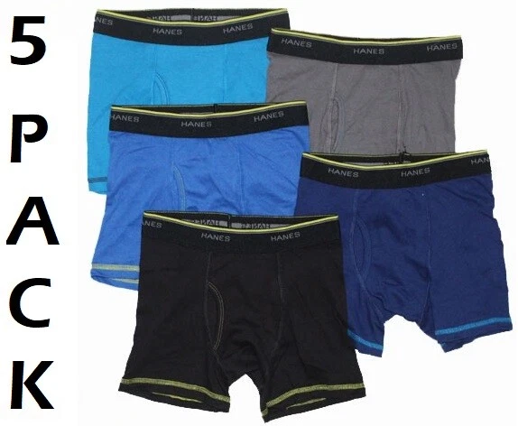 BOYS 5 PACK BOXERS EX STORE UNDERWEAR BOXER SHORTS COMFORT SOFT 6-16Y BRAND  NEW