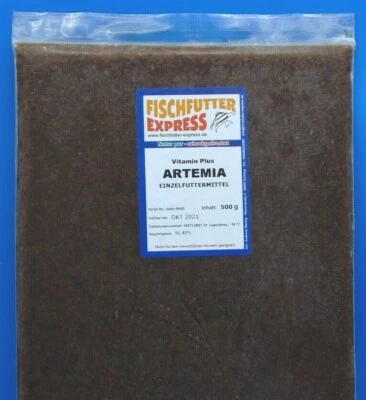 ZOO SCHATZ Frostfutter Artemia Vitamin Plus 8x 500g Flachtafeln