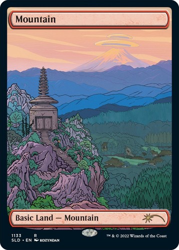 1x] Mountain (049) - Tokyo Lands Near Mint, English Secret Lair