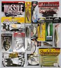 New Fishing Tackle Assortment Grab Box $50. Variety Lures, Soft Plastics, Hooks