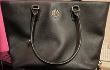 Image of DKNY Classic Medium Tote Bag In Black