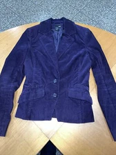 H&M Purple Corduroy 6 Jacket 