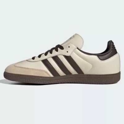 adidas Originals Samba OG Cream White Dark Brown Gum JR2660 Men's