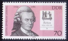 DDR 1978 MNH, Gotthold E Lessing, writer, philosopher, dramatist, publicist [Wg]