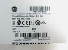 2085-ECR Brand New AB 2085 ECR Micro800 Expansion Module End Cap US