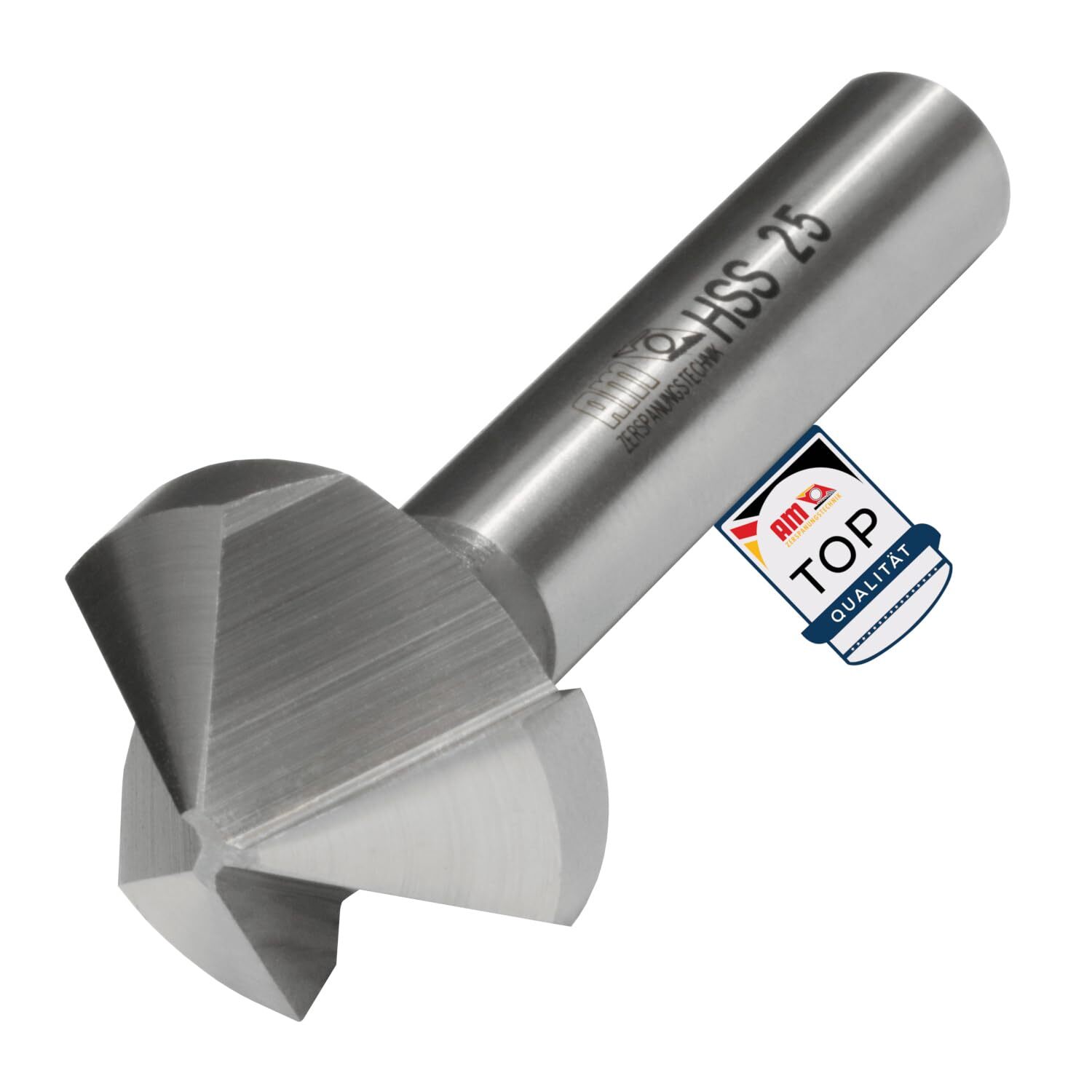 AM-Zerspanungstechnik Svasatore in metallo, 20,5 x 120°, svasatore conico HSS, p