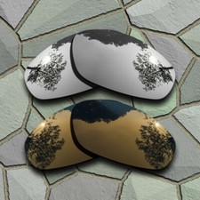 Silver Bronze Copper Polarized Lenses Replacement For-Oakley Whisker