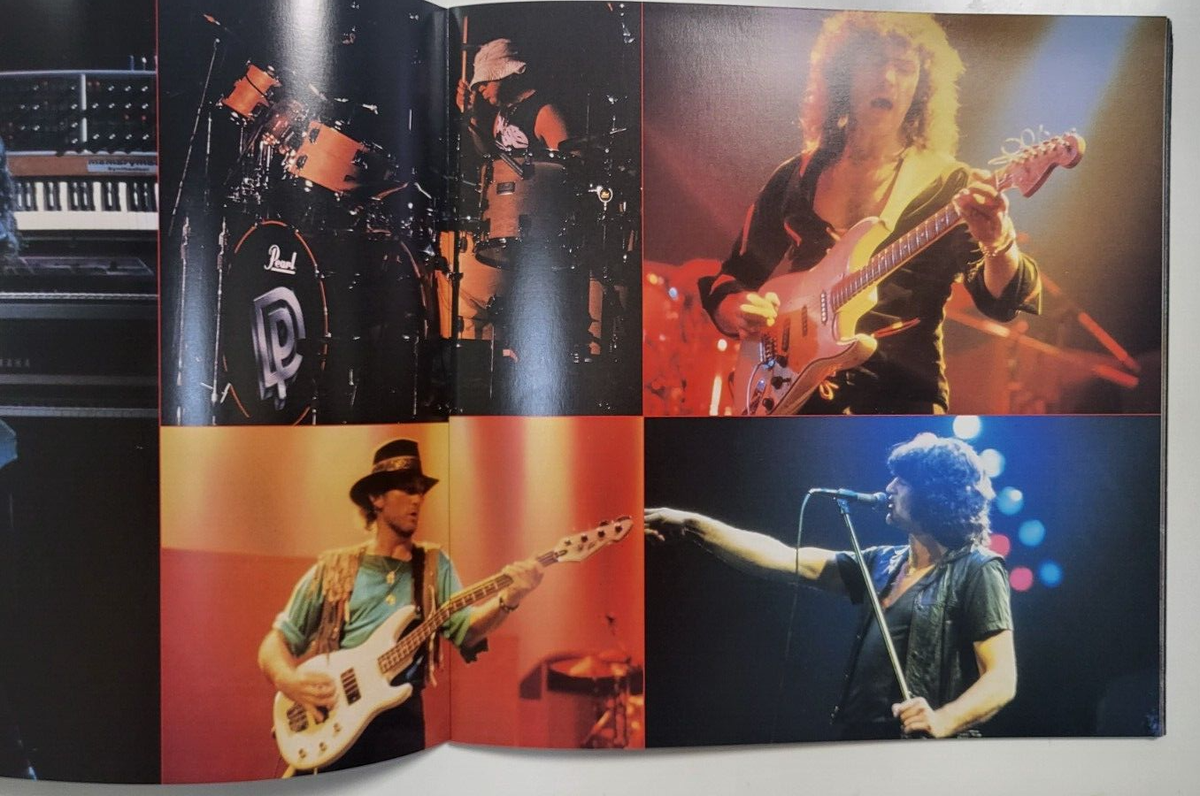 Deep Purple JAPAN TOUR 85 Japanese Program Tour book 1985