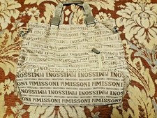 Nwot Missoni Beige Monogram Nylon Shopping Everyday Tote Handbag Bag With Pouch