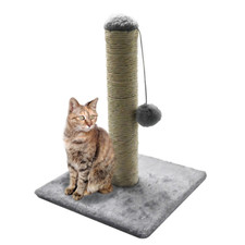 CAT SCRATCHING POLE Post Pad Scratcher Play Stand Scratch Kitten