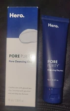 Hero Cosmetics Pore Purity Pore Cleansing Clay 2.35 fl oz / 70 ml NIB